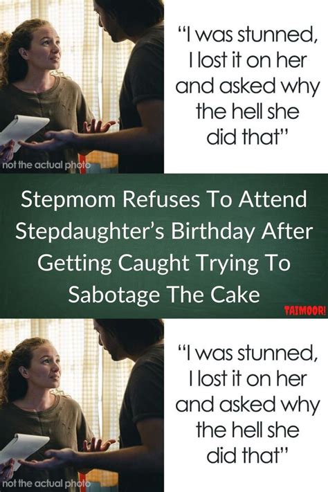 stepmom offers cake|Stepmom Refuses To Attend Stepdaughter’s Birthday After .